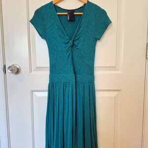 New! Anthropologie Green Dress, Small